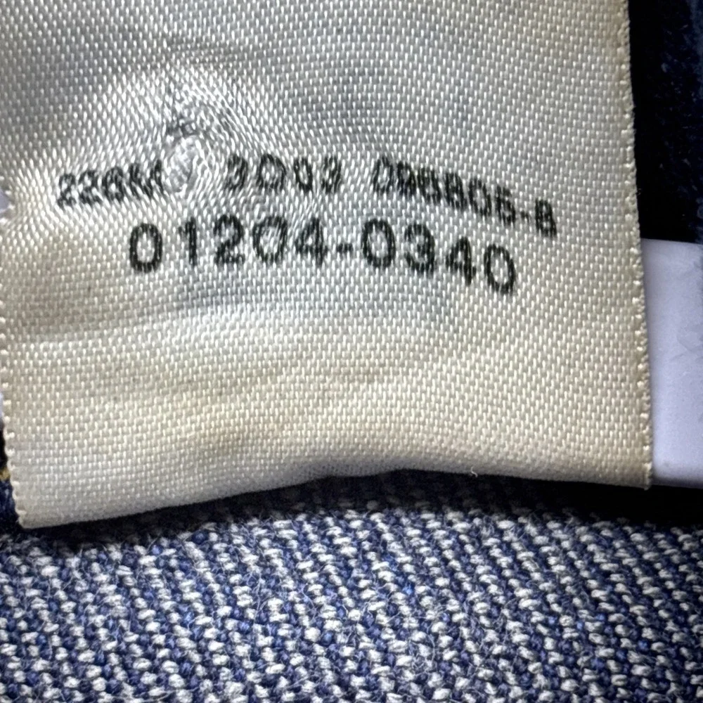 Levi's Denim Vintage‎ Jacket Womens XS Dark Blue Type 1 Iconic Trucker Jacket